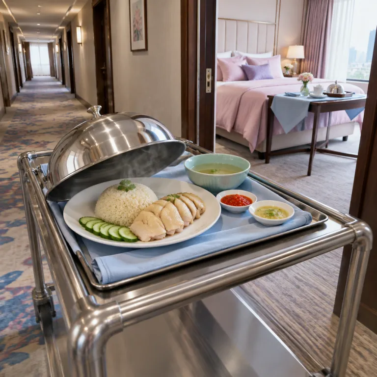 Hainanese chicken rice was born in a hotel: the properties keeping the tradition on the room service menu