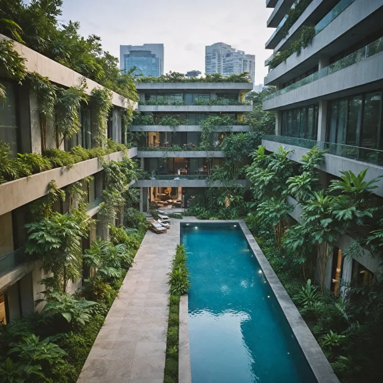 Eco friendly luxury stays in Singapore with energy and water conservation at the forefront