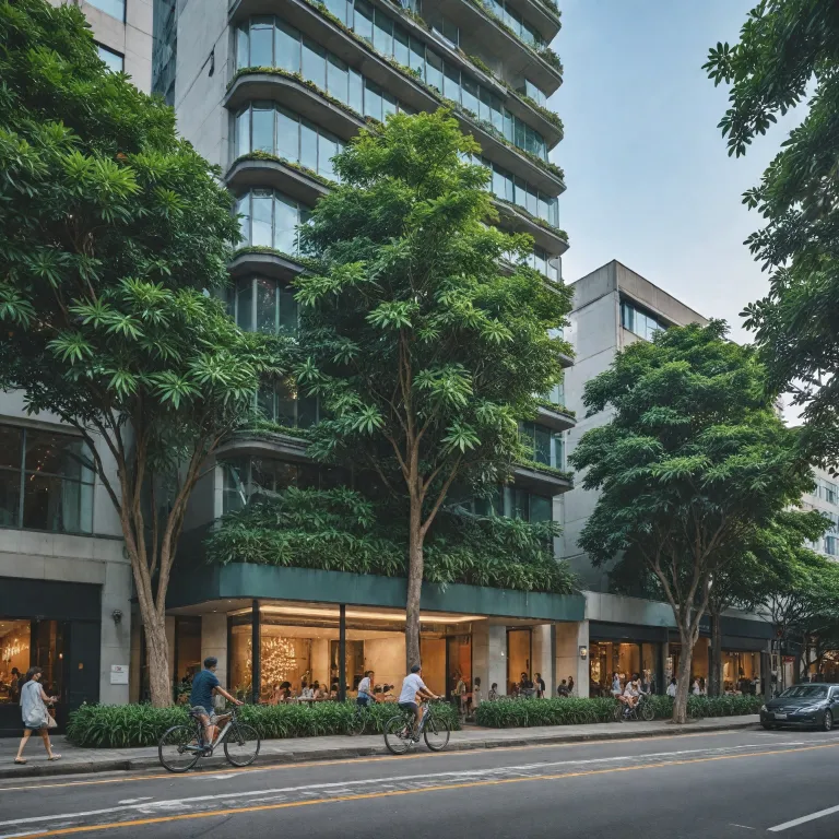Sustainable hotels in Orchard Singapore for refined eco conscious stays